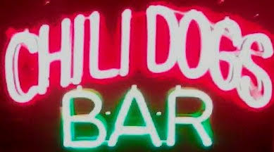 image header reads CHILIDOGS BAR in a neaon sign